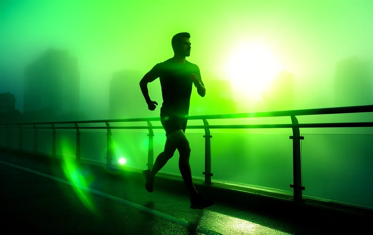 Active men's lifestyle