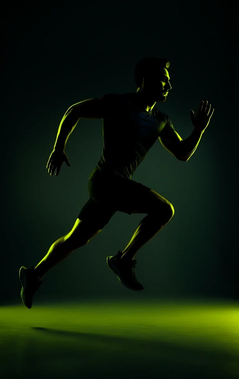 Active movement silhouette