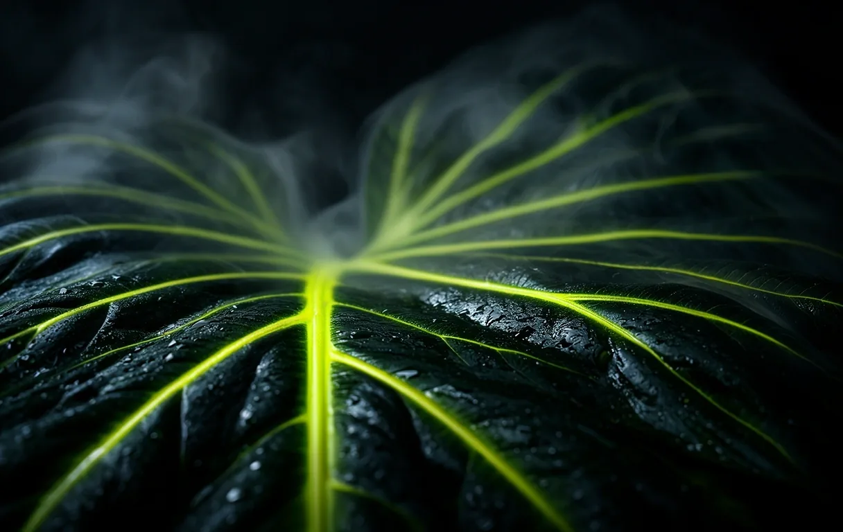 Botanical vitality background